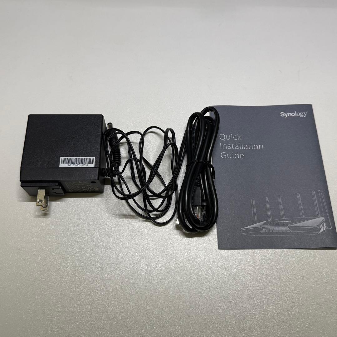【中古】Synology RT6600AX 無線LANルーター
