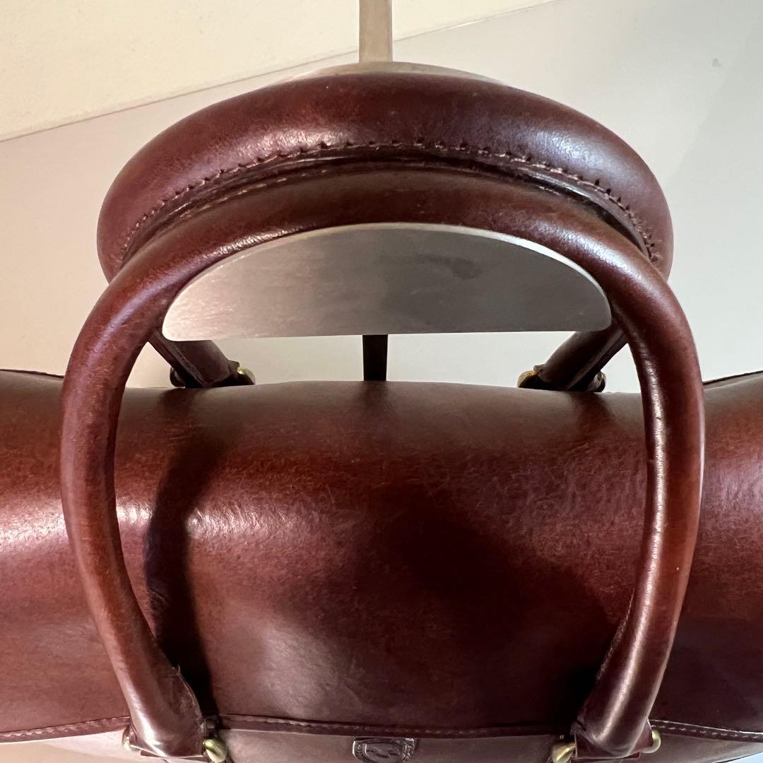 【美品】sot ソット フラップブリーフトートバッグ プエブロレザー ブラウン