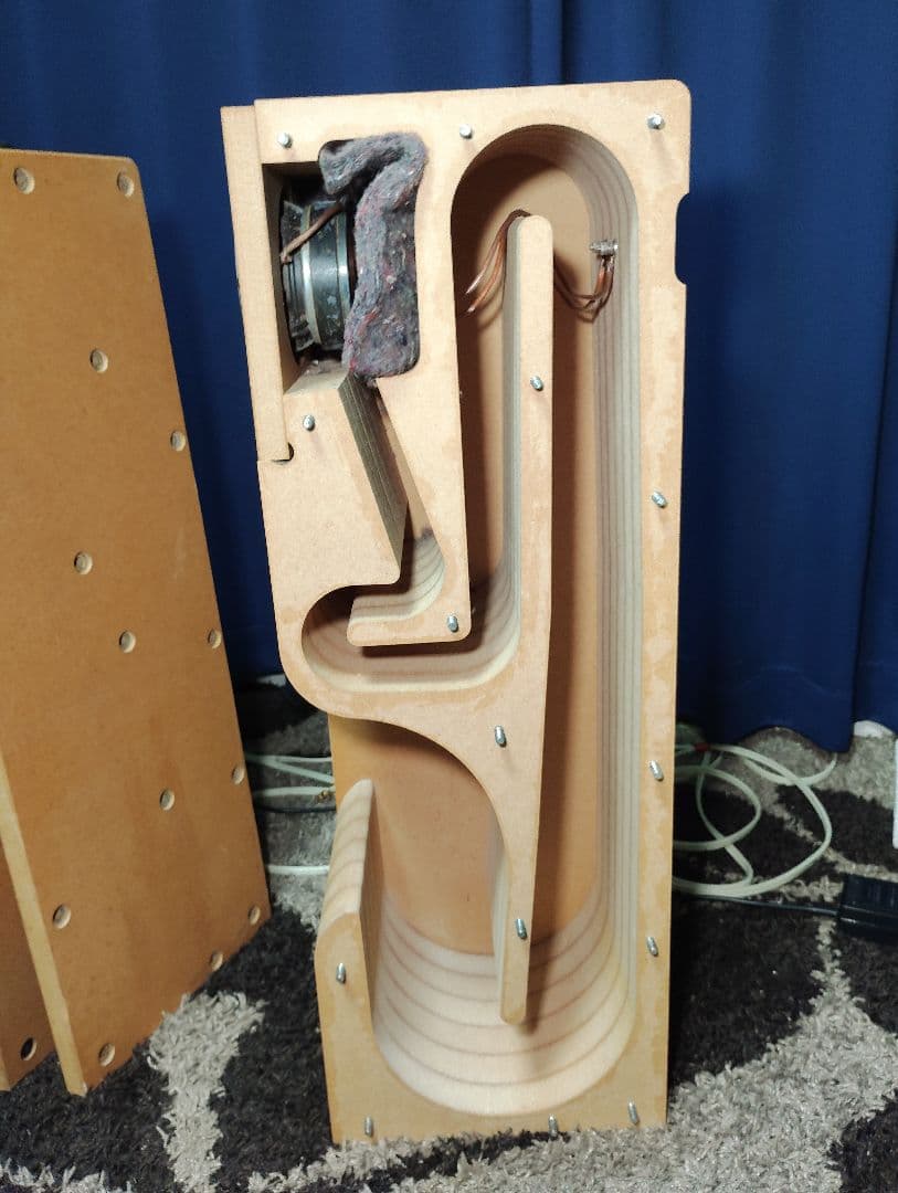 ハセヒロ　MM-151ST＋1改　バックロードホーンスピーカー＋FE108EΣ