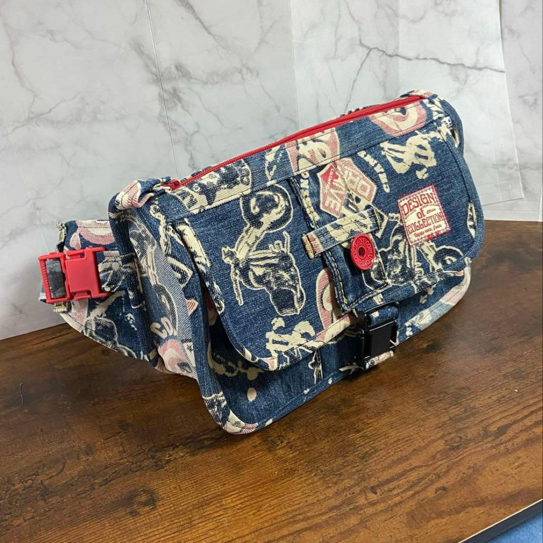 専用ページ デニムリメイク【ウエストバッグ・ショルダーバッグ・ティッシュケース】