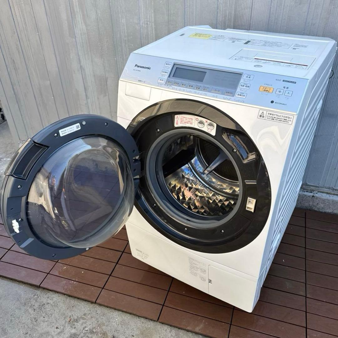 美品 Panasonic 2019年製 ドラム式洗濯乾燥10.0kg/6.0kg