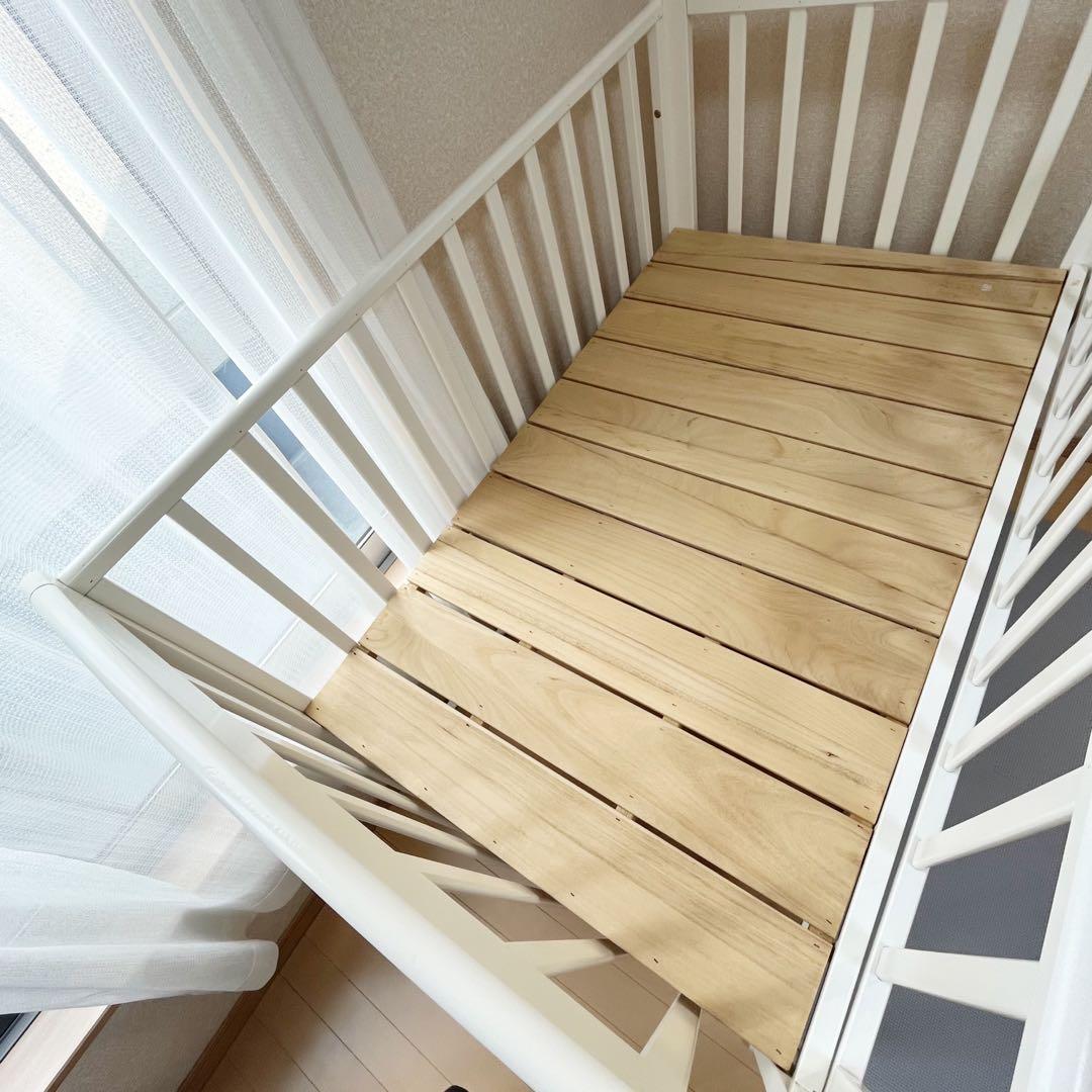 【一点限り❣️説明書付き】カトージ ベビーベッド　シンプルコンフォートF⭐︎⭐︎