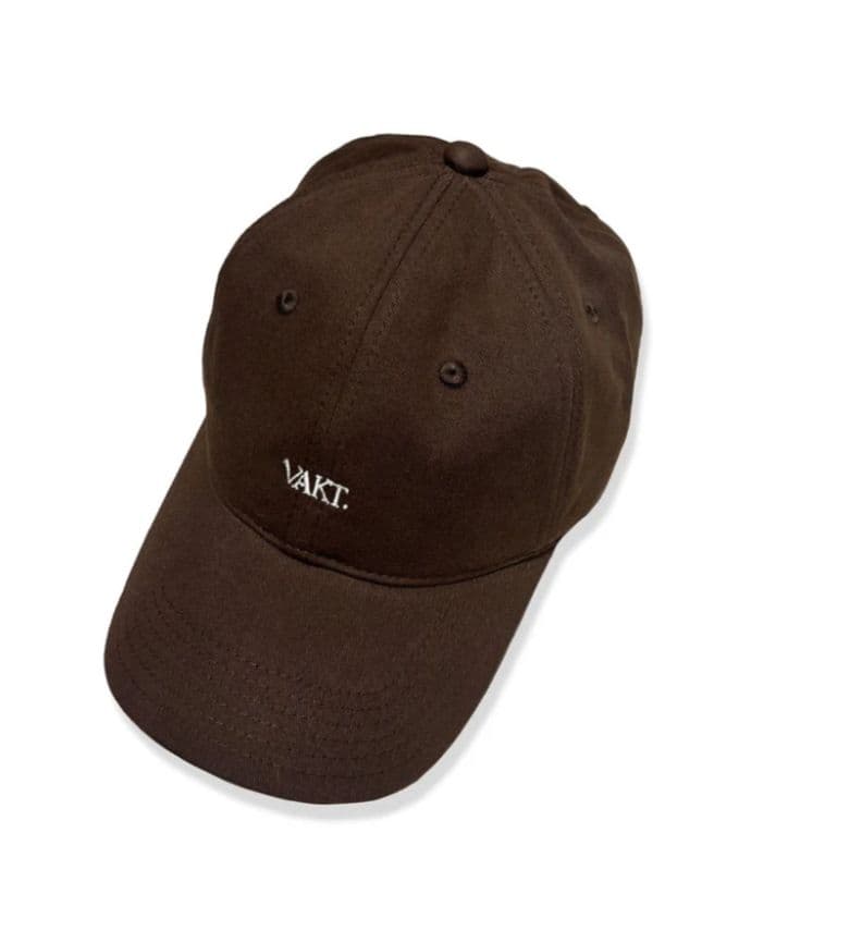 vakt. キャップ　ブラウン