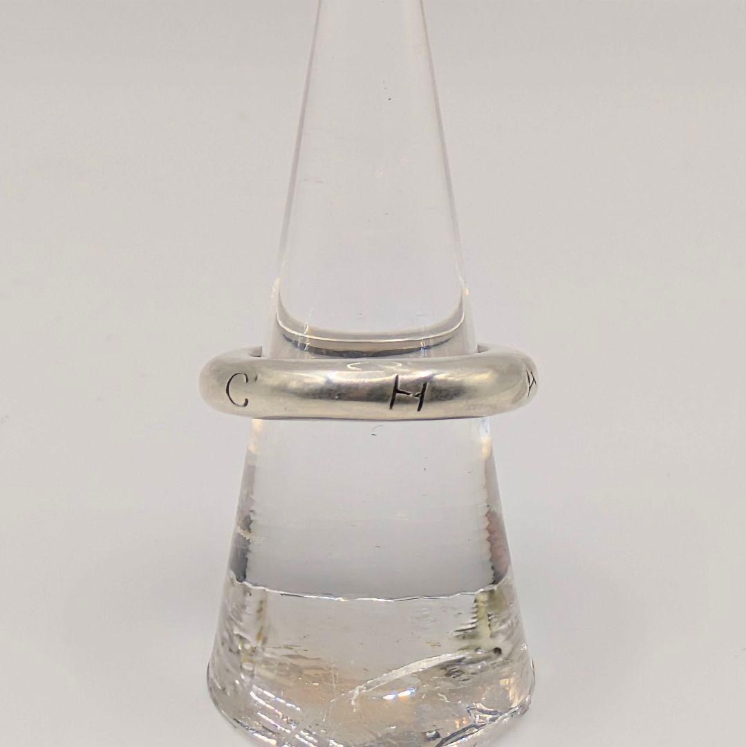 CHANEL シャネル シルバーリング ヴィンテージ AG925 12号 箱付