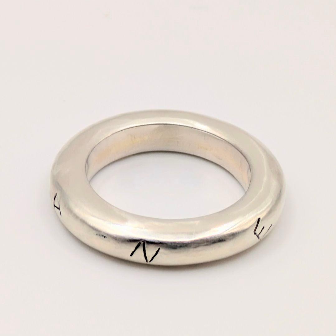 CHANEL シャネル シルバーリング ヴィンテージ AG925 12号 箱付