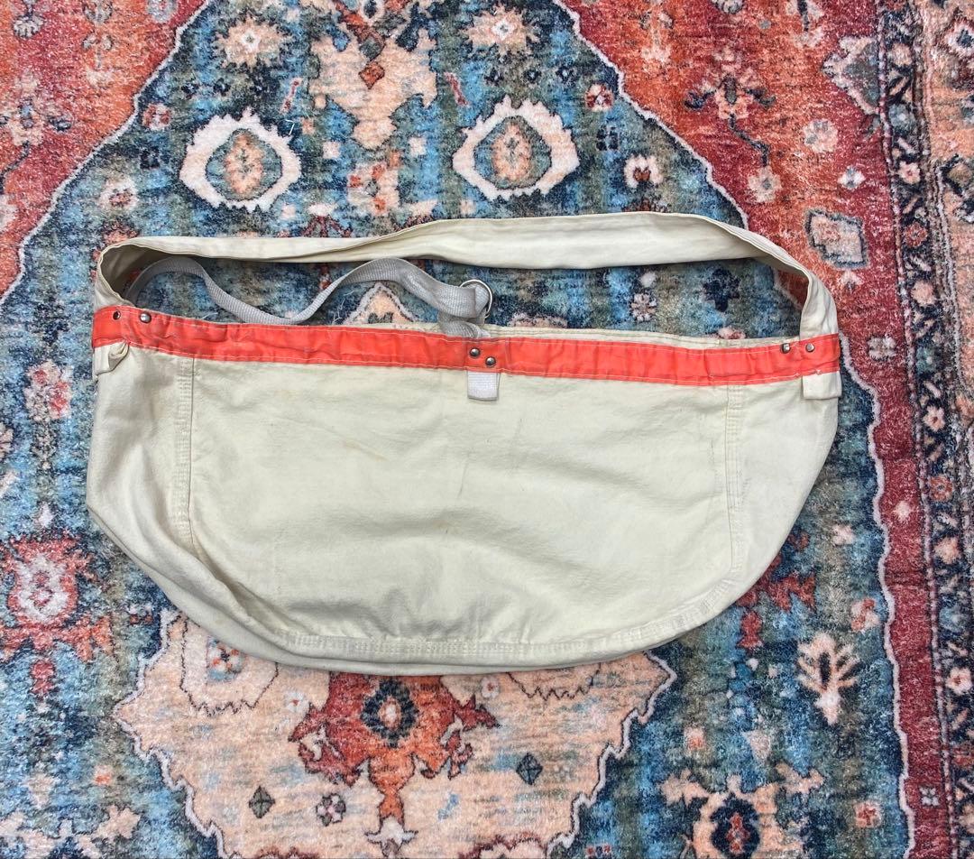 70s ニュースペーパーバッグ　染み込み