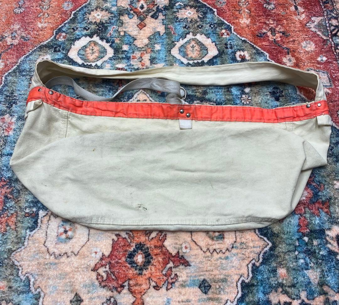 70s ニュースペーパーバッグ　染み込み