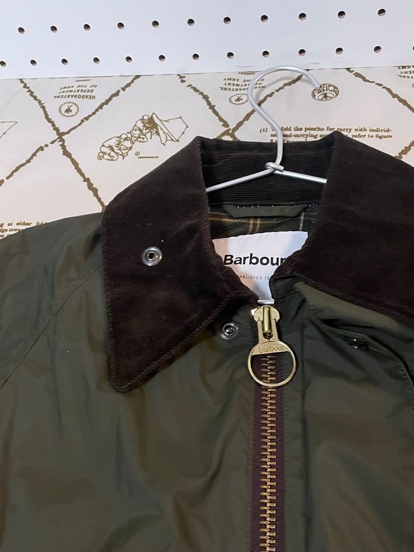 Barbour BEAMS別注　バブアー　ビデイルナイロンジャケット　Sサイズ