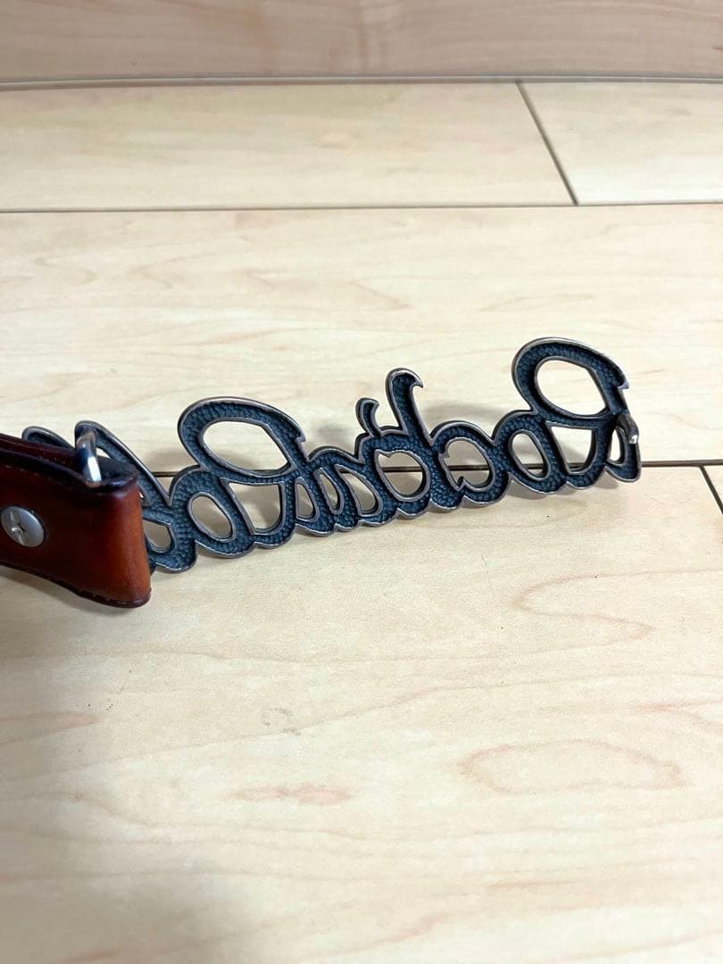 GARNI Rock'n'roll ガルニ ロックンロールシルバー レザーベルト