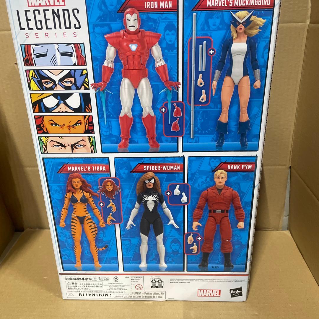 マーベルレジェンド・シリーズ サイズ アクションフィギュア 5体セット