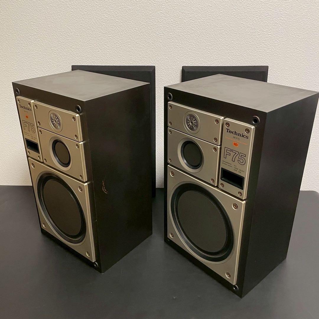 【希少品】Technics SB-F75 3wayスピーカー シリアル連番
