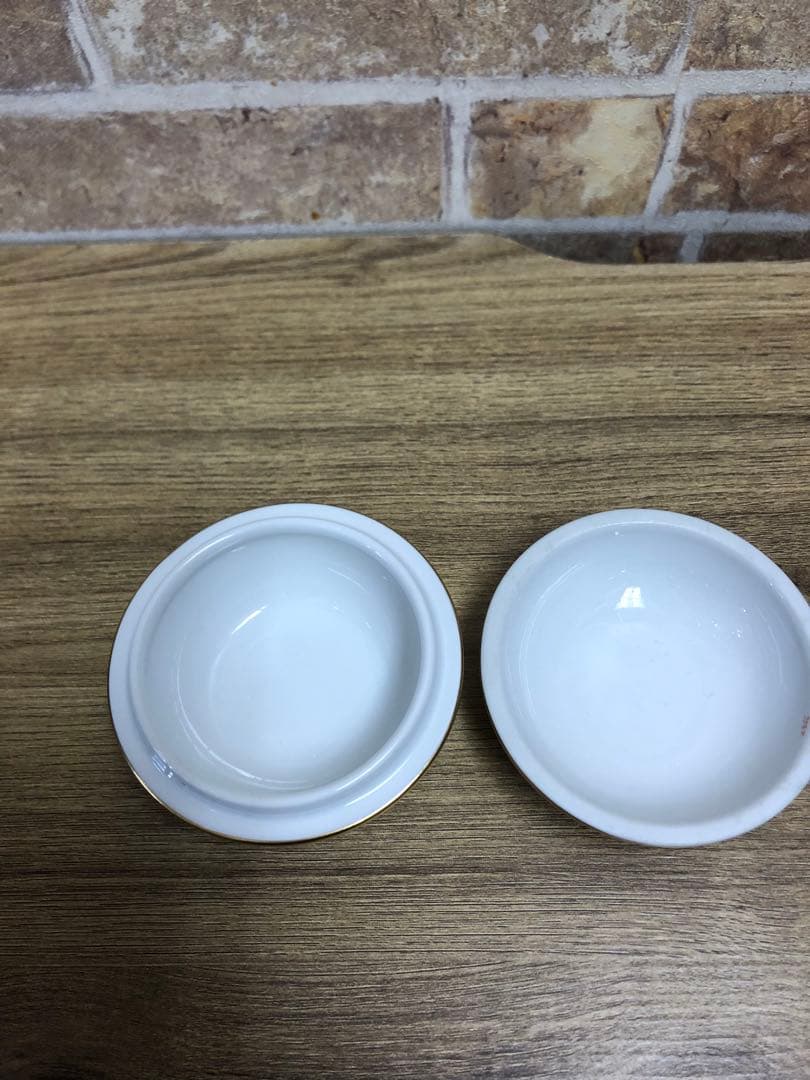 マイセン　ボンボニエール　小物入れ　シュガーポット　小花柄