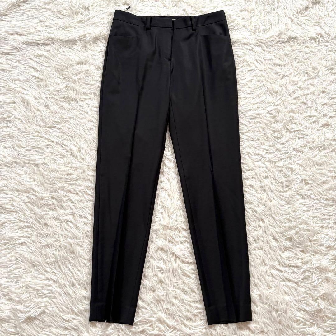 セオリーリュクス　セットアップ　スーツ　エグゼクティブ ノーカラー　パンツスーツ