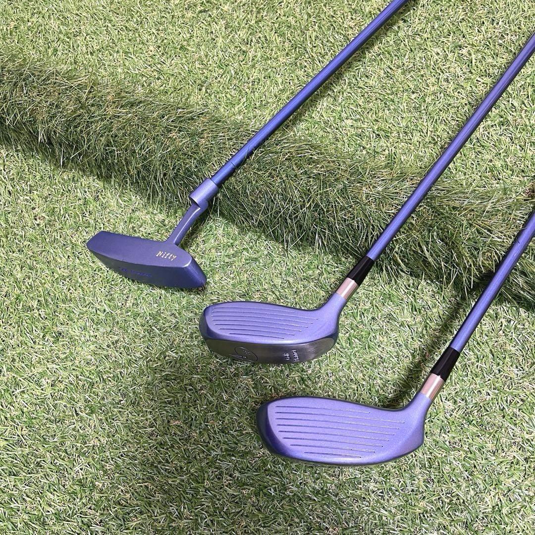 極美品 これからゴルフを始める方にオススメ レディースゴルフクラブ8本セット