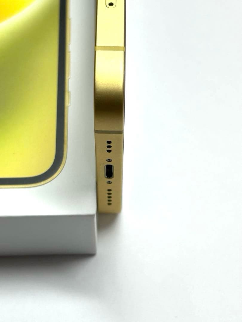 【超美品】iPhone 14 128GB イエロー SIMフリー 箱付き