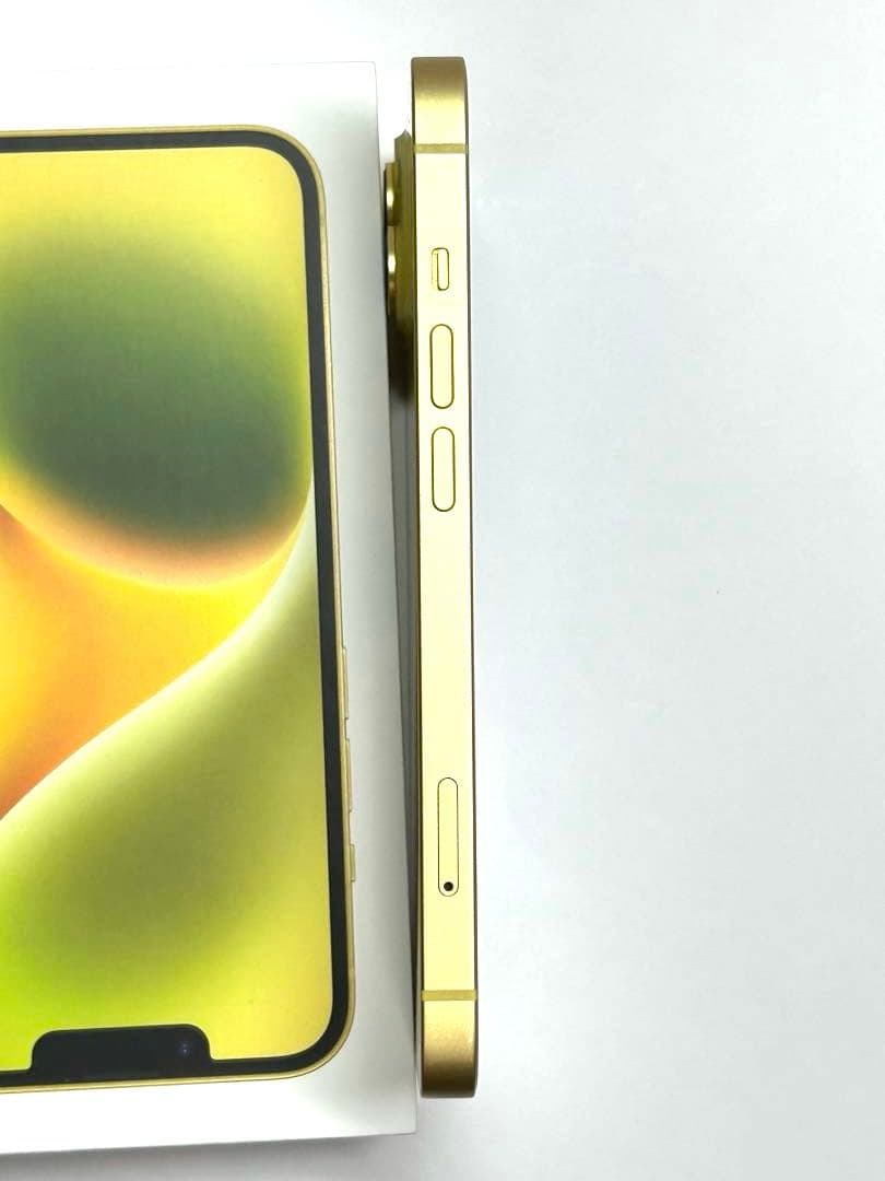 【超美品】iPhone 14 128GB イエロー SIMフリー 箱付き
