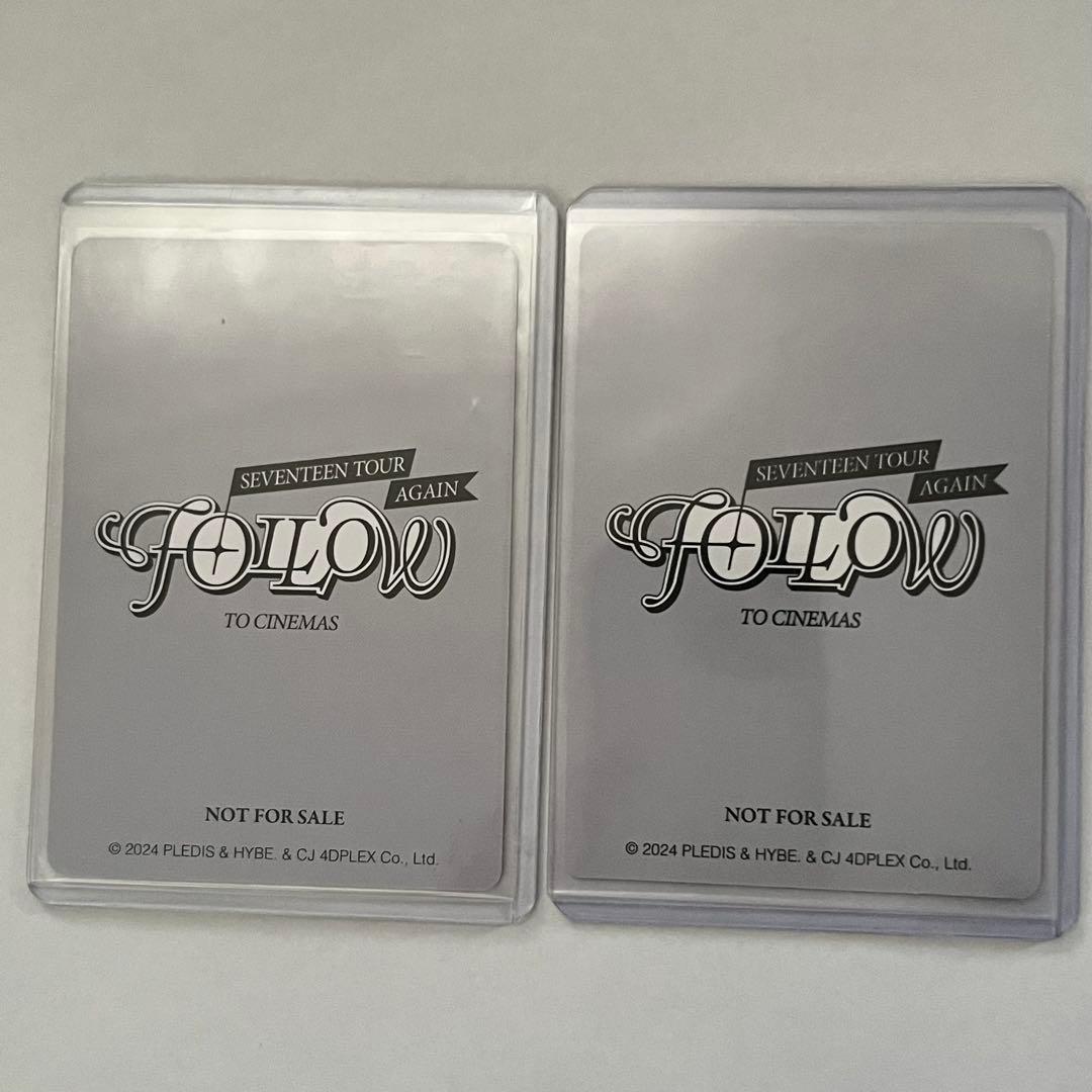 SEVENTEEN follow again to cinema 特典　ミンハオ