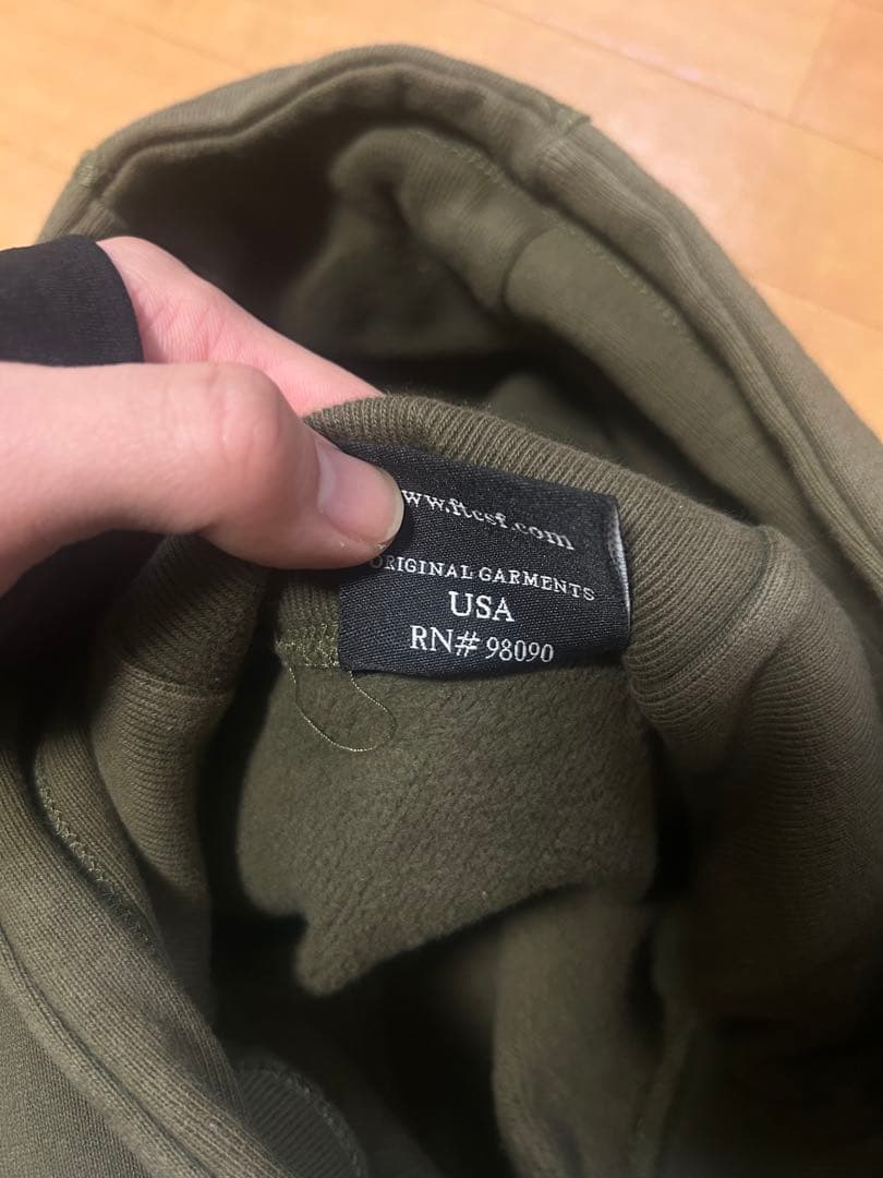 超希少 FTC ペイズリーロゴ刺繍　パーカー