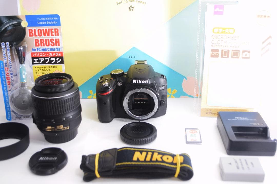 美品 Nikon D3200☆高画質一眼レフ☆初心者オススメ☆スマホに転送♪