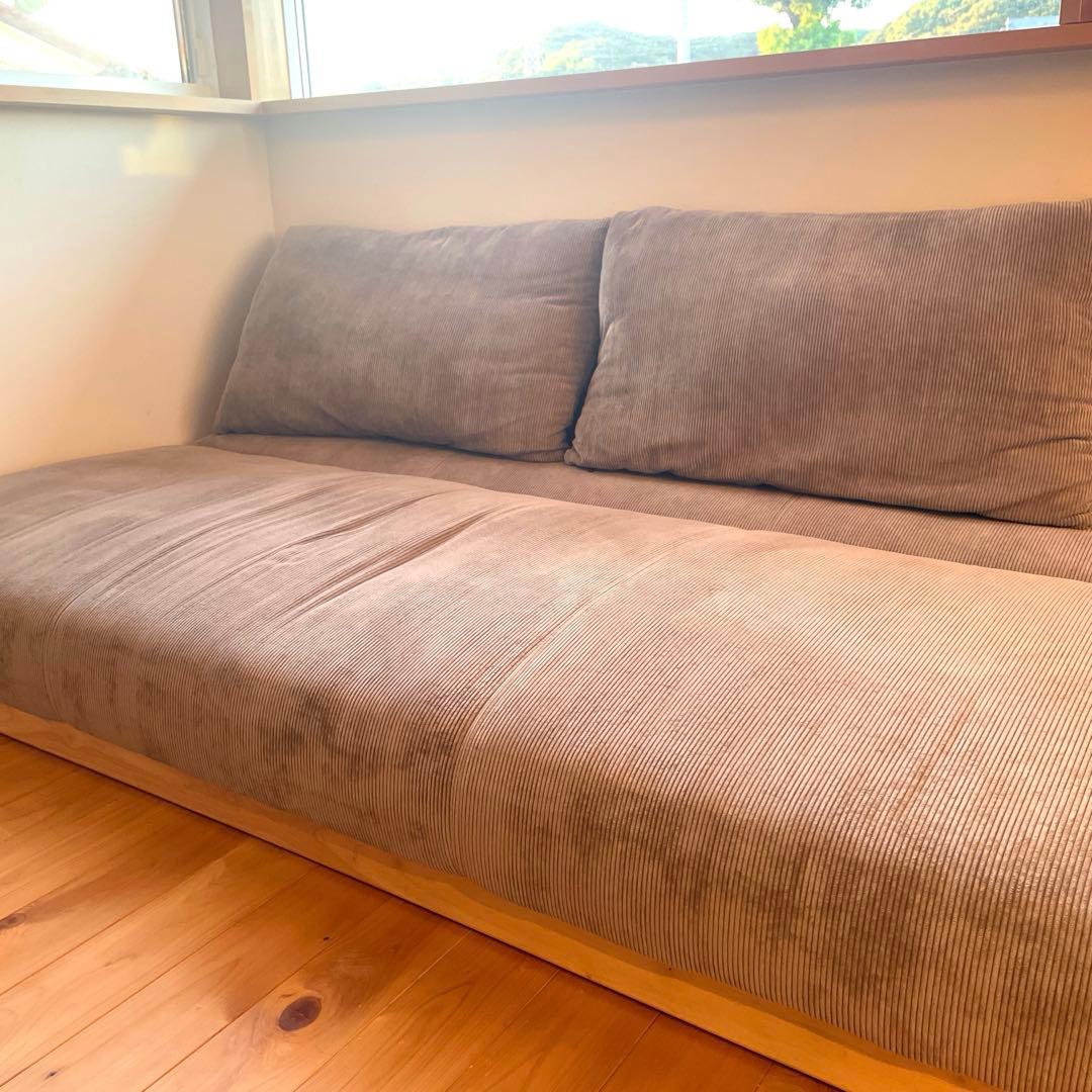 コーデュロイ ソファベッド