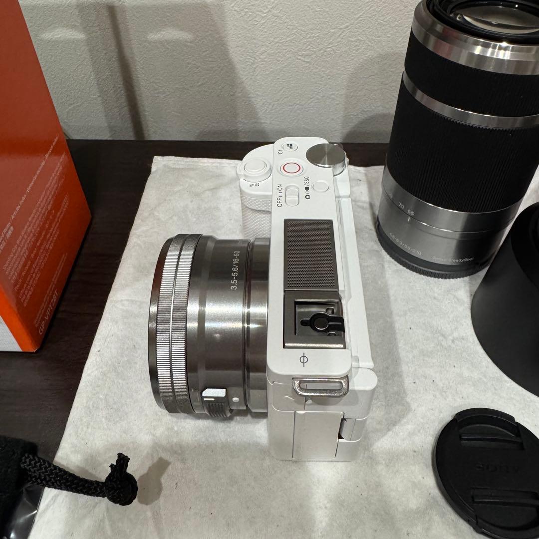 SONY ZV-E10 ホワイト ダブルズームレンズキット