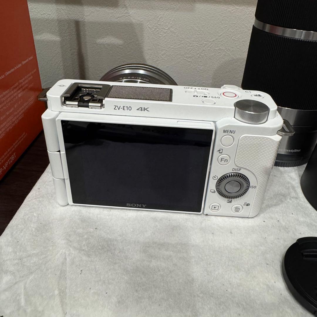 SONY ZV-E10 ホワイト ダブルズームレンズキット