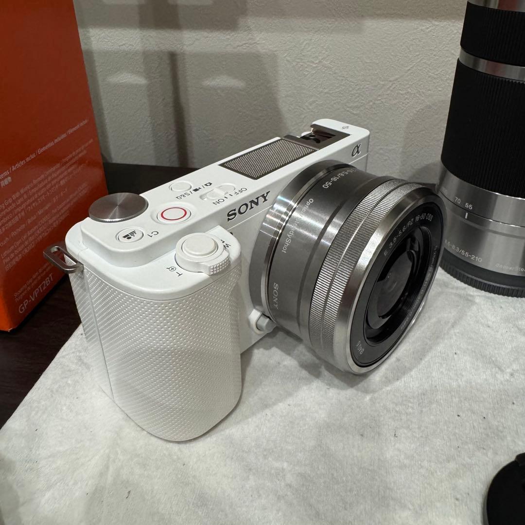 SONY ZV-E10 ホワイト ダブルズームレンズキット