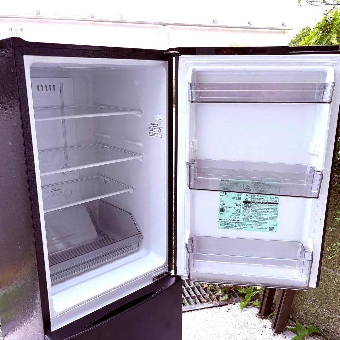 一人暮らしセット　2022年東芝冷蔵庫洗濯機セット　分解洗浄済み