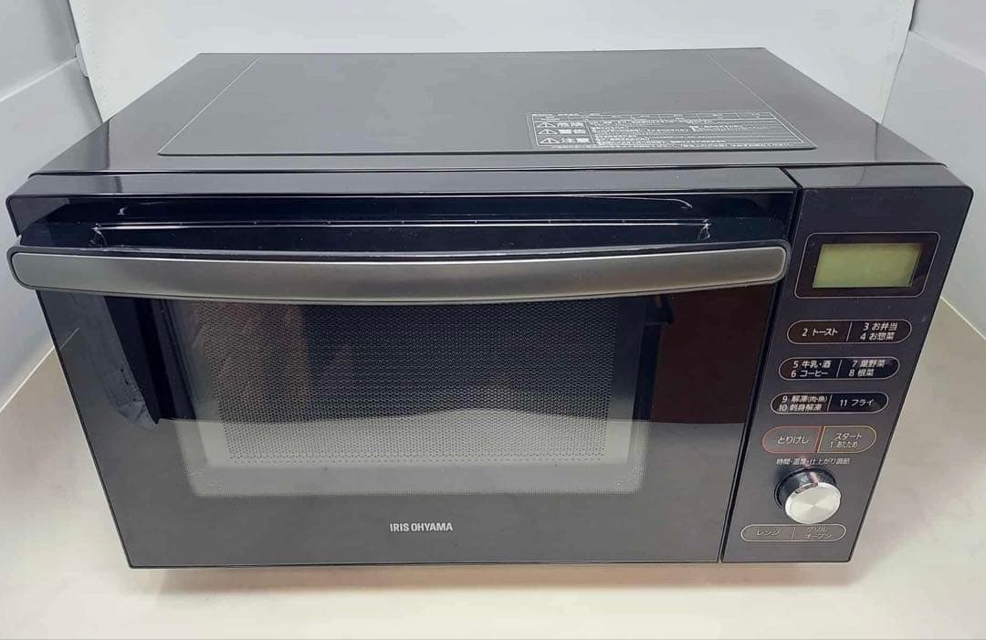 アイリスオーヤマ オーブンレンジ MO-F1805-B 2021年製