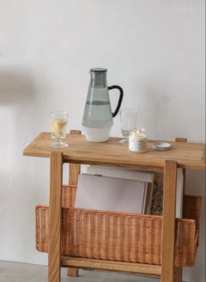 最終値下げ！Momo Natural モモナチュラル　ランタンサイドテーブル本棚