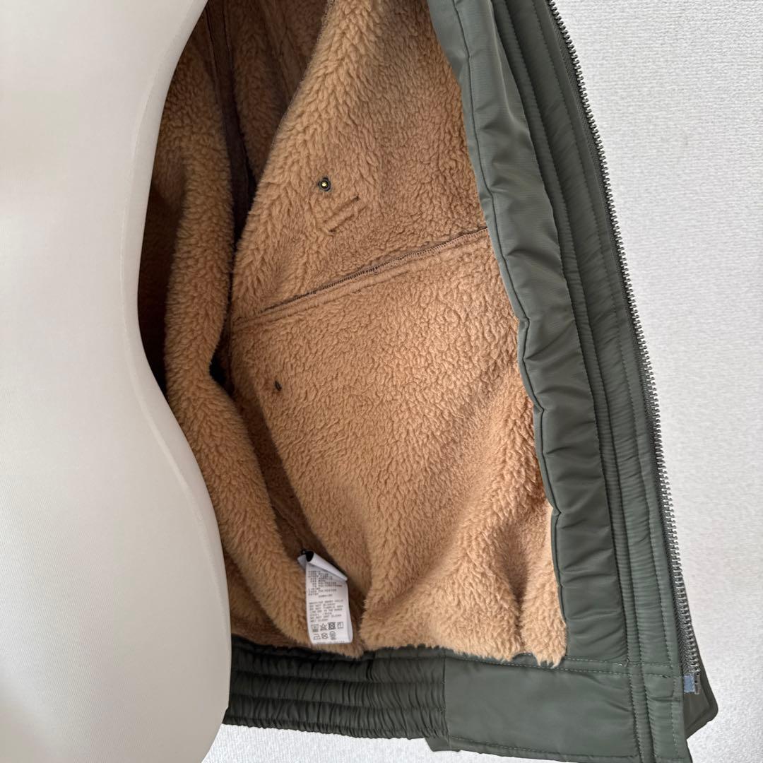 MM 【R13】RIBBED FLIGHT BOMBER JACKET