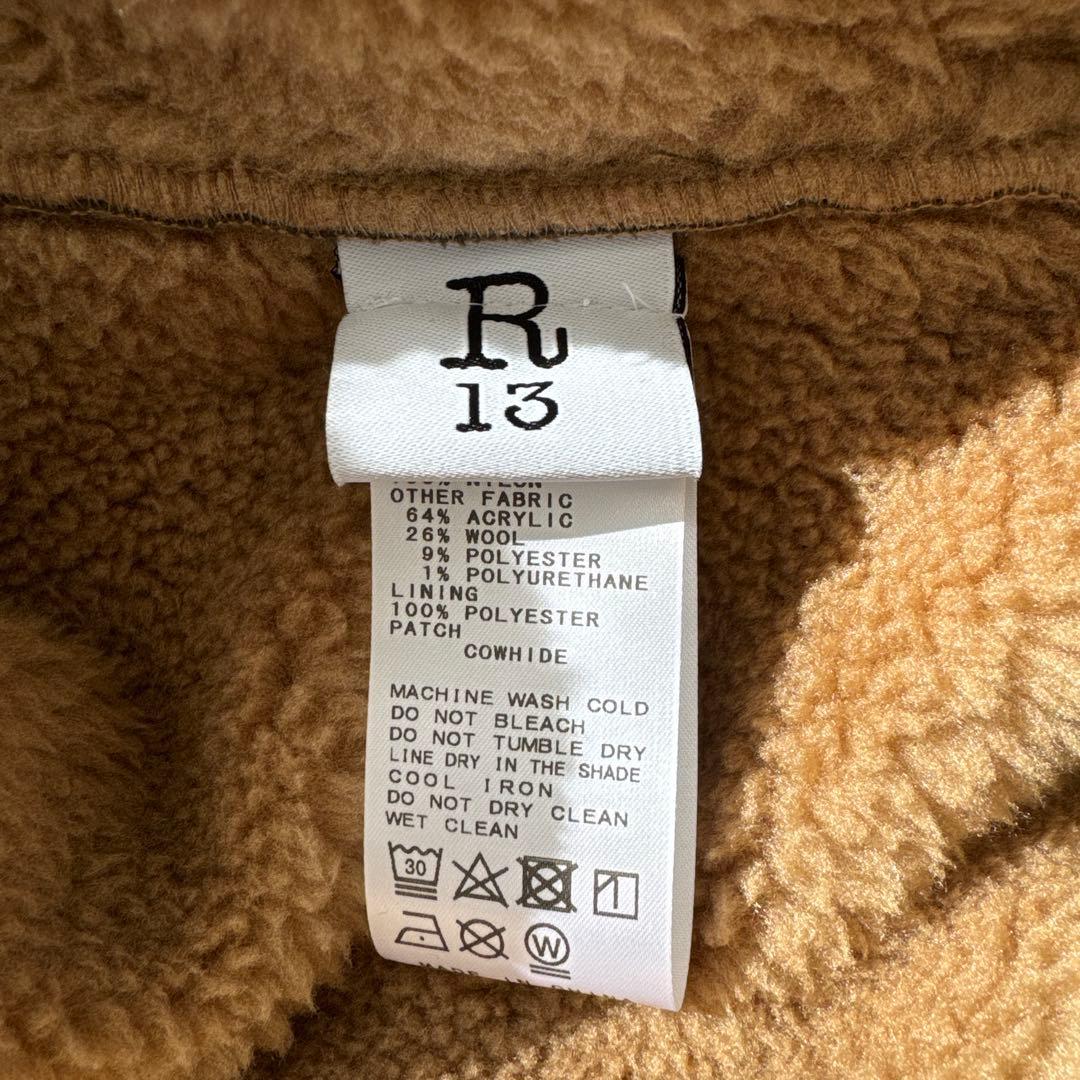 MM 【R13】RIBBED FLIGHT BOMBER JACKET