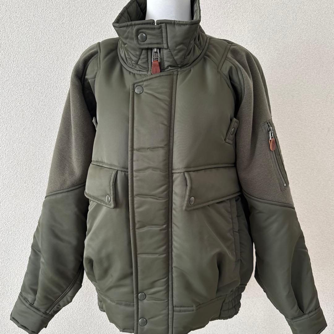 MM 【R13】RIBBED FLIGHT BOMBER JACKET