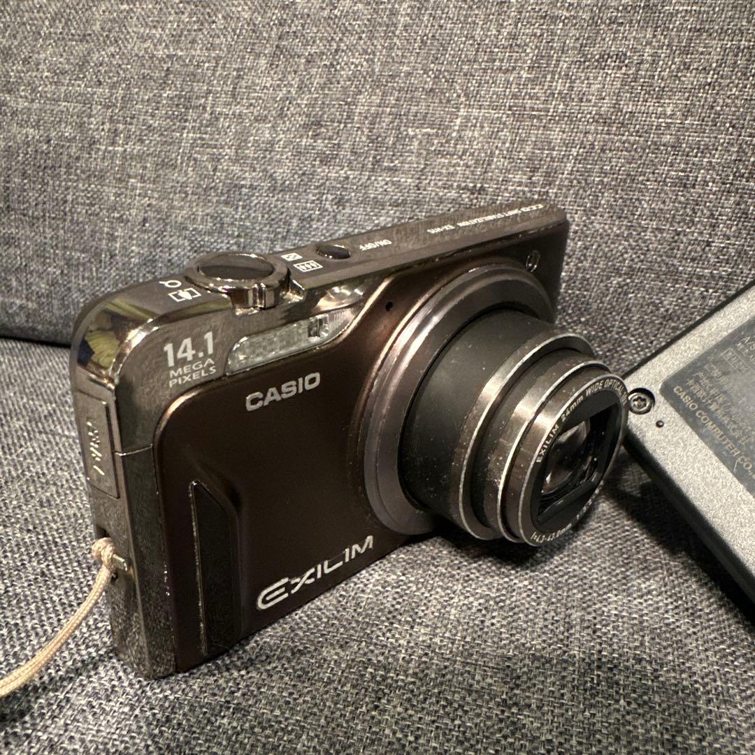 CASIO EXILIM EX-H15 デジカメ ブラウン