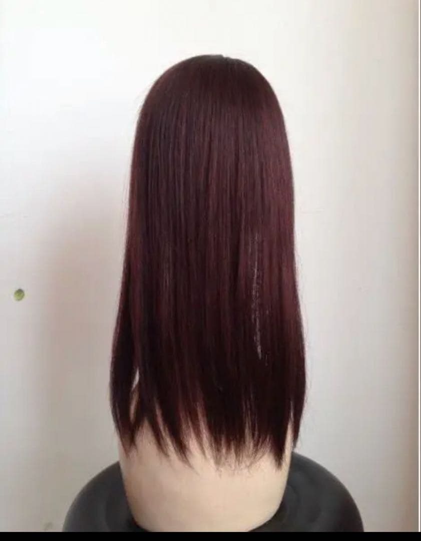 ☆人毛100%☆部分ウィッグ　かつら 白髪隠しW45