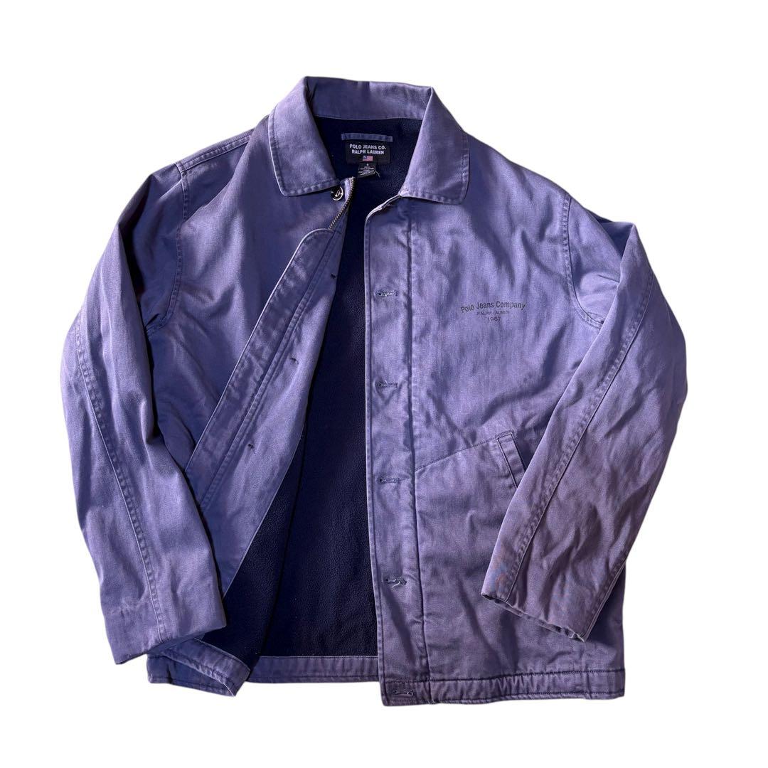 POLO JEANS ラルフローレン　US NAVY デッキジャケット　茄子紺