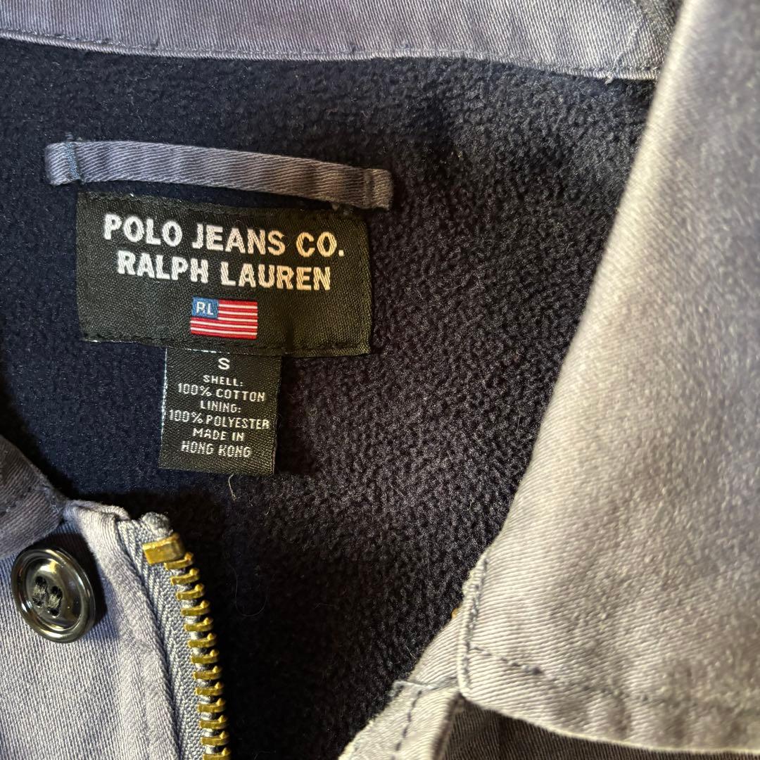 POLO JEANS ラルフローレン　US NAVY デッキジャケット　茄子紺