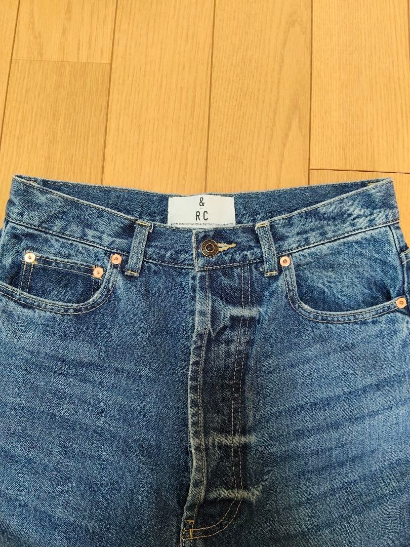 美品Curensologyカレンソロジー&RC ワイドルーズデニムパンツ38