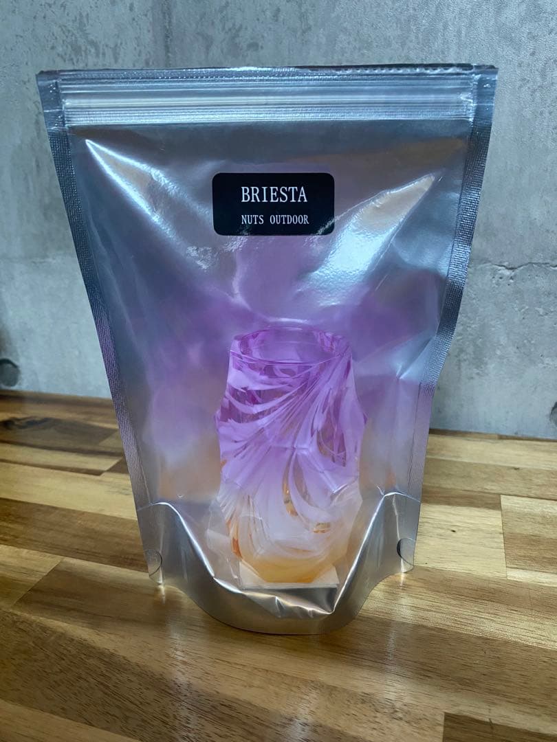 【限定数個】ブリエスタ 夕凪 ピンク×イエロー マーブル