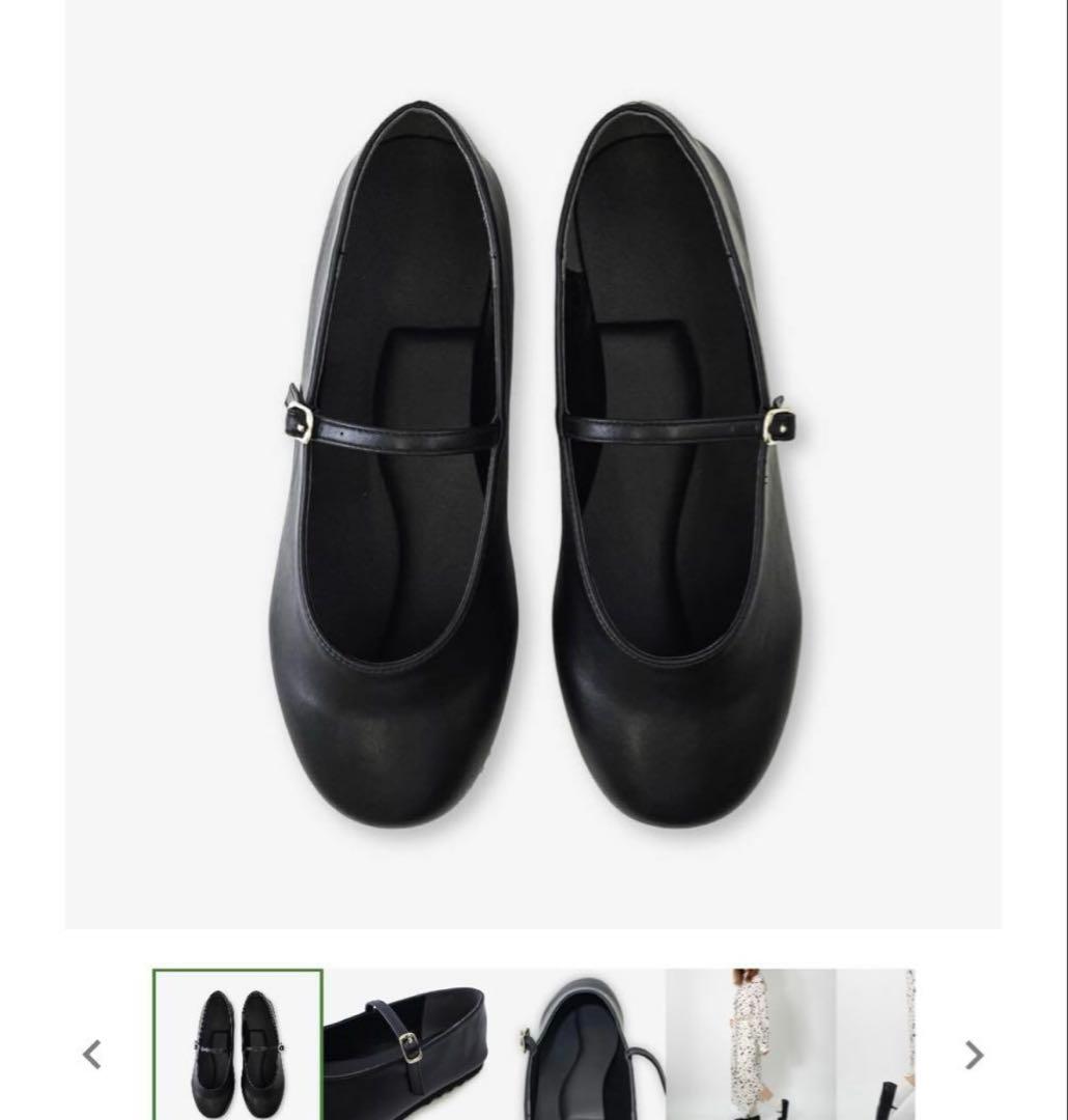 ラクバキ クラッシックパンプス ブラック　L