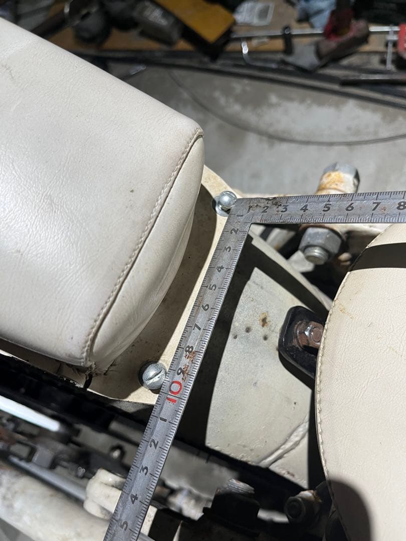 ジュリアーリ　プレーン　ソロシートピリオンパッド　セット