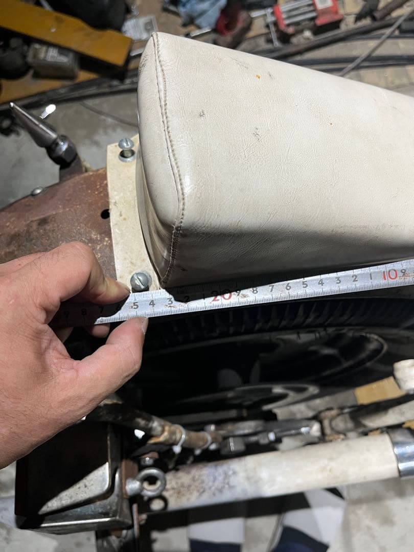 ジュリアーリ　プレーン　ソロシートピリオンパッド　セット