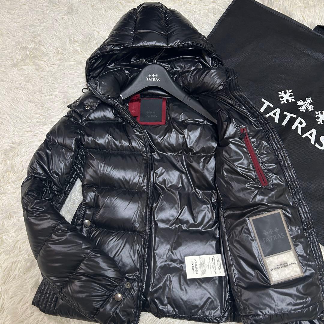 【未使用級】タトラス MIREL ダウンジャケット ブラック 02 M