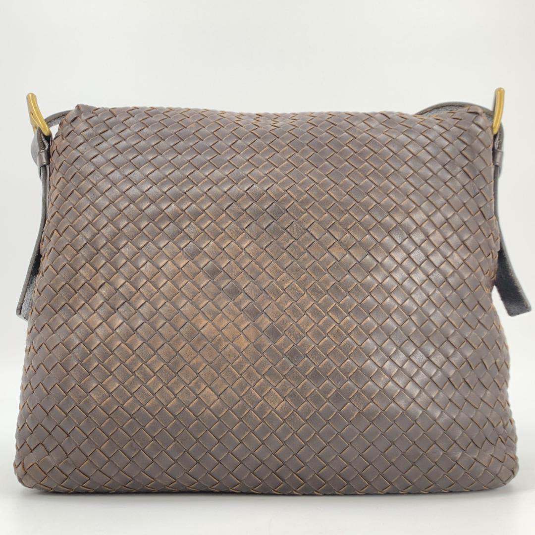 ボッテガヴェネタ イントレチャート ショルダーバッグ メッセンジャー レザー