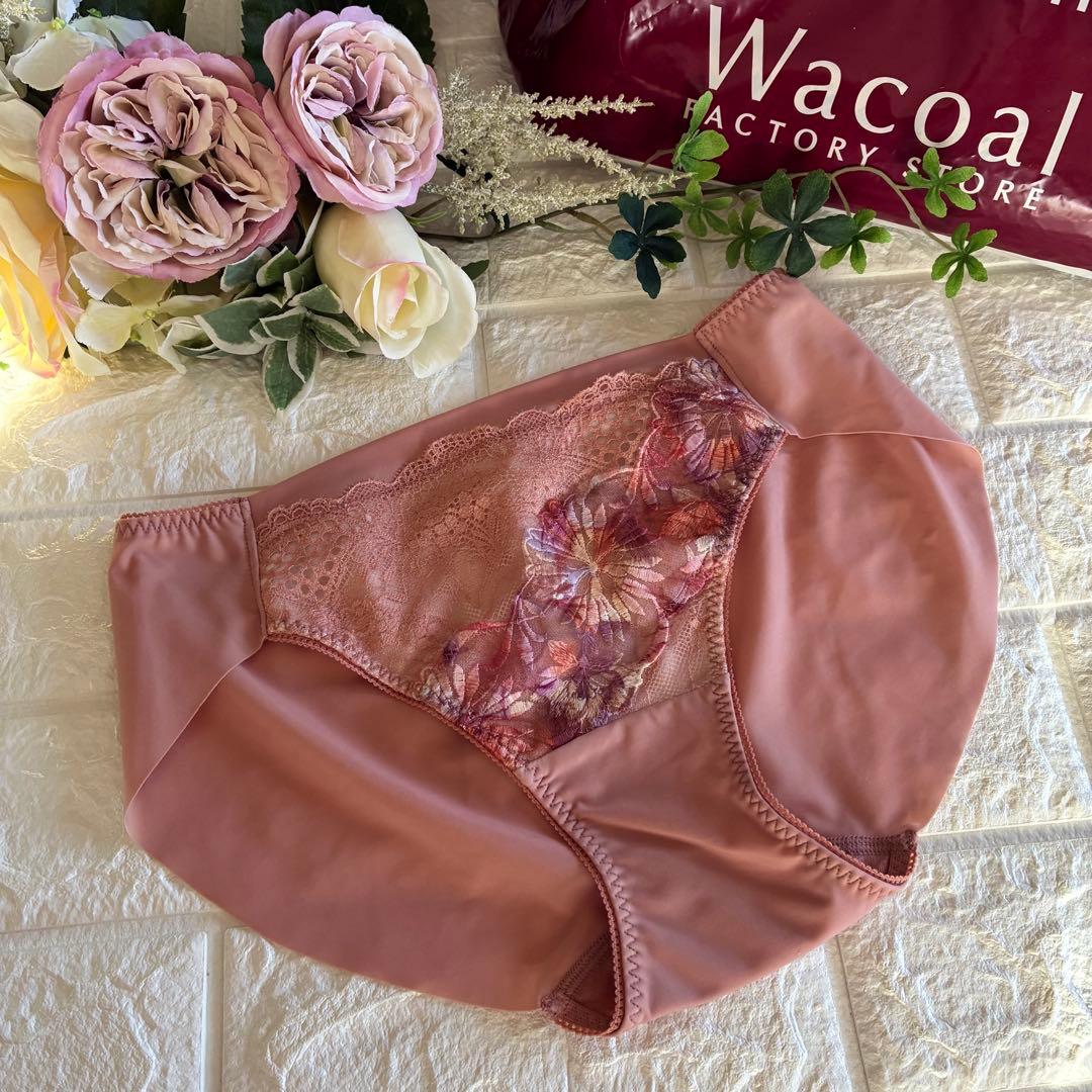 Wacoal ラゼ 着やせすっきりブラ上下セットF70❣️OR✿·͜·素敵❁⃘*.゜