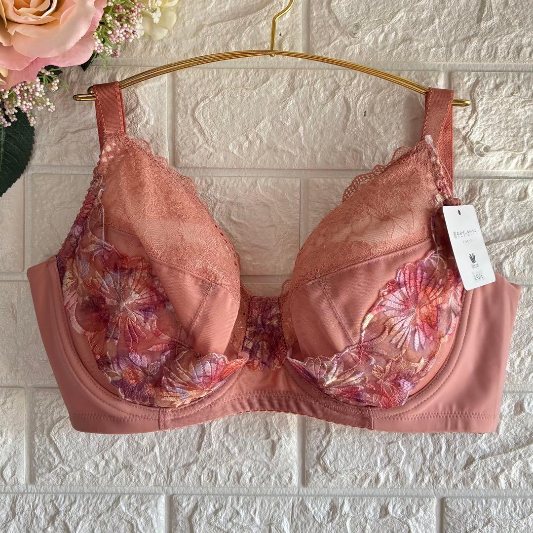 Wacoal ラゼ 着やせすっきりブラ上下セットF70❣️OR✿·͜·素敵❁⃘*.゜