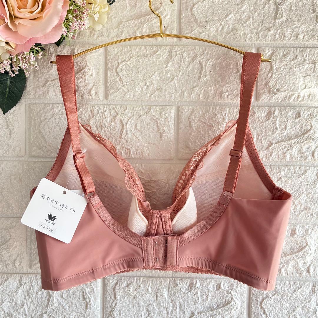 Wacoal ラゼ 着やせすっきりブラ上下セットF70❣️OR✿·͜·素敵❁⃘*.゜