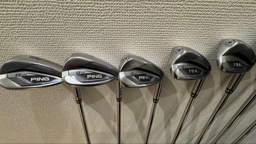 cheek G425 アイアンセットi4~SW modus115s 黒