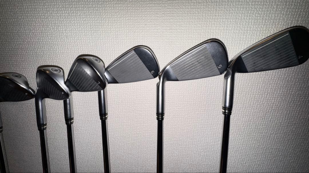 cheek G425 アイアンセットi4~SW modus115s 黒