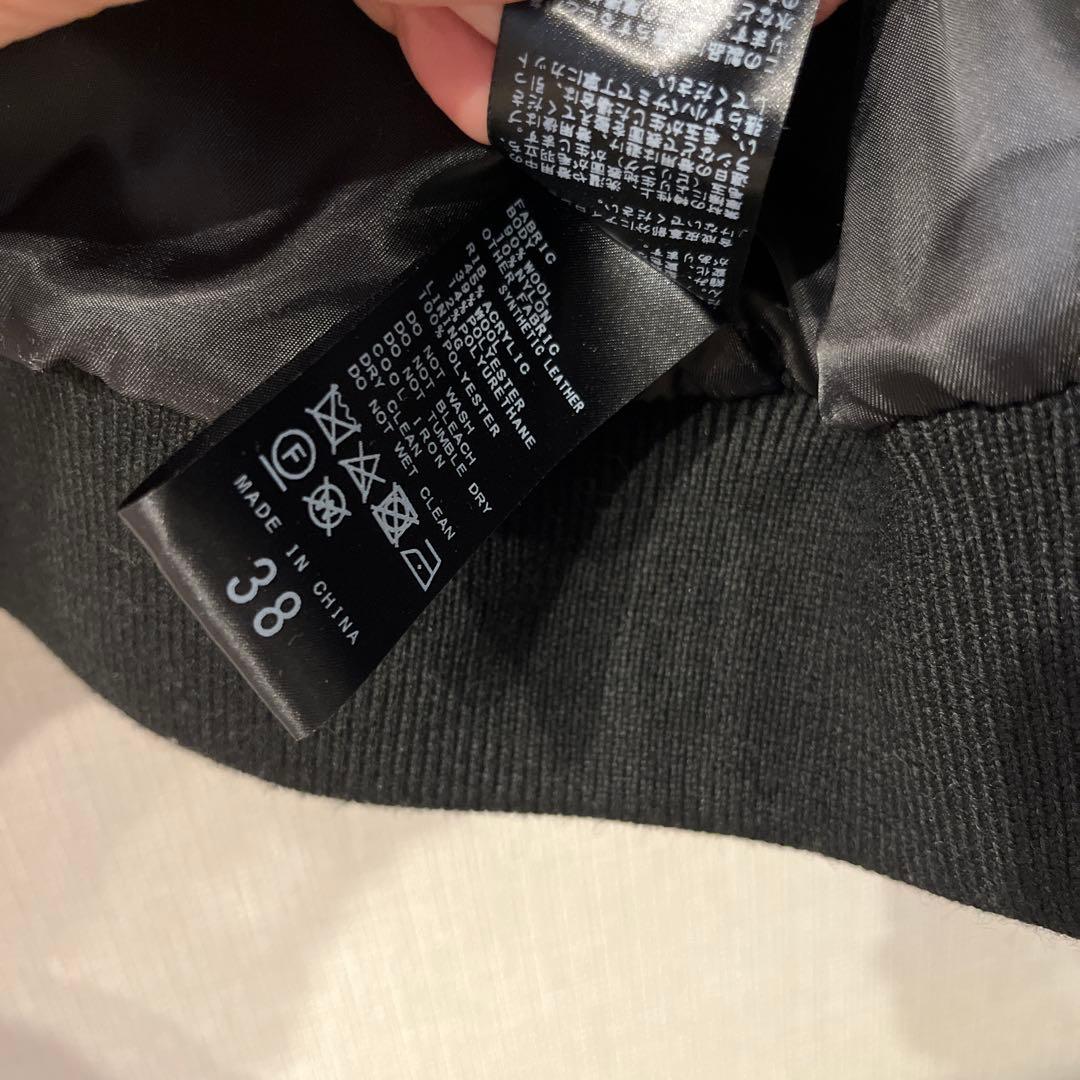 スピックアンドスパン　スタンダード　スタジャン　ブラック　38